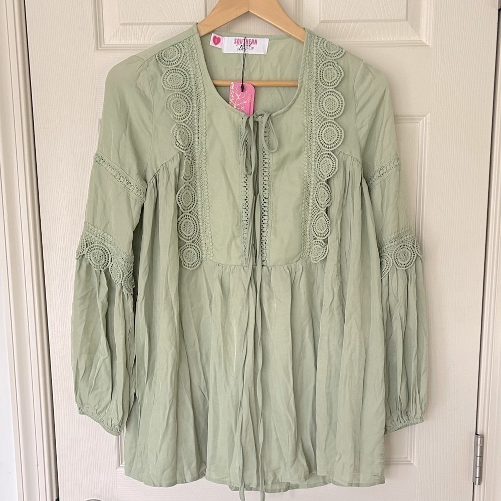 SOUTHERN Fried Chics Boho Top